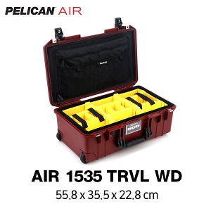 [PELICAN] 펠리칸 에어 1535TRVL WD 하드케이스 (TRVL With Divider) PELICAN AIR