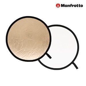 [MANFROTTO] 맨프로토 Collapsible Reflector 95cm Sunfire/White