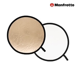 [MANFROTTO] 맨프로토 Collapsible Reflector 76cm Sunfire/White