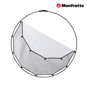 [MANFROTTO] 맨프로토 HaloCompact Plus Reflector 98cm (38&quot;) Silver/White LL LR3331