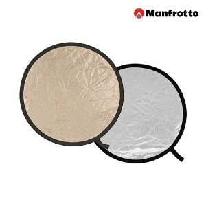 [MANFROTTO] 맨프로토 Collapsible Reflector 76cm Sunlite/Soft Silver LL LR3028