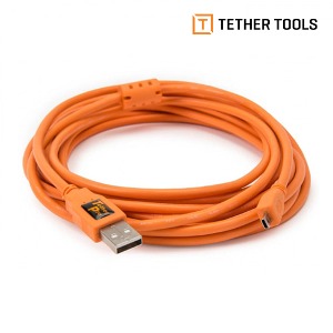 [TetherTools] 테더툴스 TetherPro USB 2.0 A Male to Mini-B 8 Pin-15Ft (4.6m) / 카메라케이블/ 컴퓨터케이블