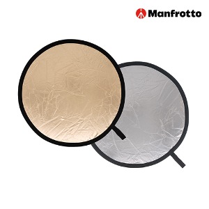 [MANFROTTO] 맨프로토 Collapsible Reflector 50cm Sunfire/Silver LL LR2036