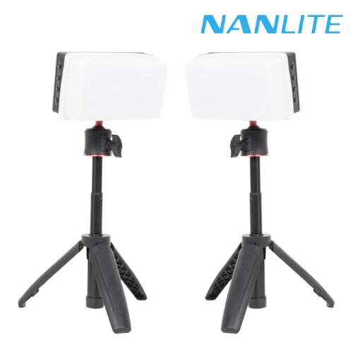 [NANLITE] 난라이트 리토라이트5C MT-08 미니조명 투스탠드 세트 RGB조명 / LitoLite 5C
