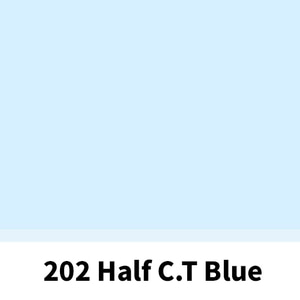 [LEE Filters] 리필터 LR 202 HALF CT BLUE (CTB 1/2) 1롤 (1.52m x 7.62m)