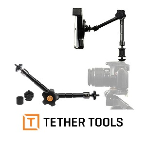 Rock Solid 11inch Articulating Arm with Hot Shoe 14-20 Adapter