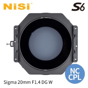 [NiSi Filters] 니시 S6 150mm 필터 홀더 NC CPL (Sigma 20mm F1.4 DG)