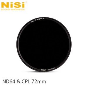 [NiSi Filters] 니시 Pro Nano IR ND 64+CPL 72mm