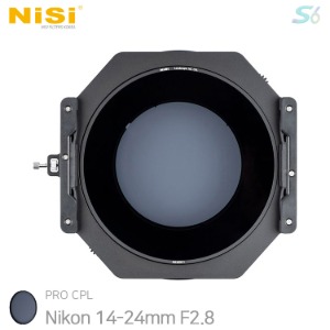 [NiSi Filters] 니시 NiSi S6 150mm 필터 홀더 PRO CPL (Nikkor Z 14-24mm F2.8)