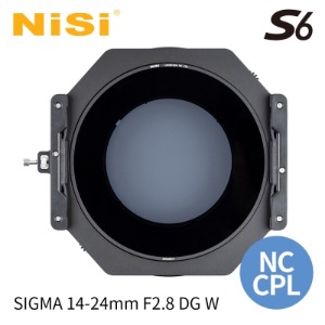 [NiSi Filters] 니시 S6 150mm 필터 홀더 NC CPL (Sigma 14-24mm F2.8 DG)