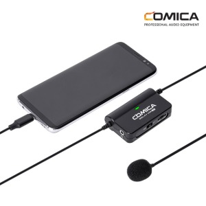 [COMICA] 코미카 SIG LAV V05 UC USB-C타입 모니터링 핀마이크