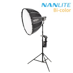 [NANLITE] 난라이트 포르자300B 파라볼릭90 소프트박스 원스탠드 세트 / Forza300B