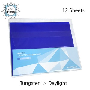 [LEE Filters] 리필터 낱장 필터패키지 - Tungsten to Daylight Pack