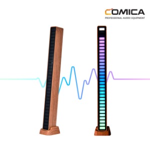 [COMICA] 코미카 S-STICK RGB 리듬 사운드레벨 LED 스틱 우드