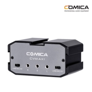 [COMICA] 코미카 CVM-AX1 2채널 오디오 믹서 3.5mm / 실시간 모니터링 가능