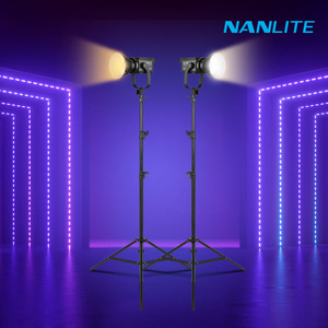 [NANLITE] 난라이트 포르자300BII 투스탠드 세트 스튜디오 LED 조명 / Forza300BII
