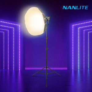 [NANLITE] 난라이트 포르자300BII 랜턴 소프트박스80 원스탠드 세트 스튜디오 LED 조명 / Forza300BII