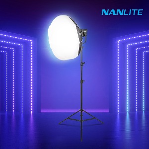 [NANLITE] 난라이트 포르자300II 랜턴 소프트박스80 원스탠드 세트 스튜디오 LED 조명 Forza300II