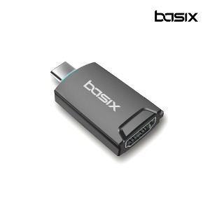 [BASIX] 베이식스 usb C to hdmi 변환 젠더 4K hdmi 휴대폰 모니터 티비 연결