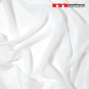 [Matthews] 메튜 Butterfly/Overhead Fabric - White 1/4 Stop Silk